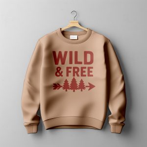 Wild & free applicatie rood