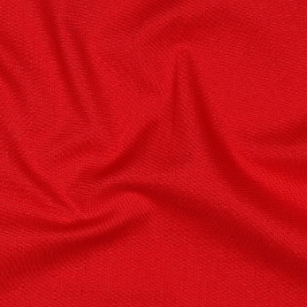 Katoen uni rood - Afbeelding 2