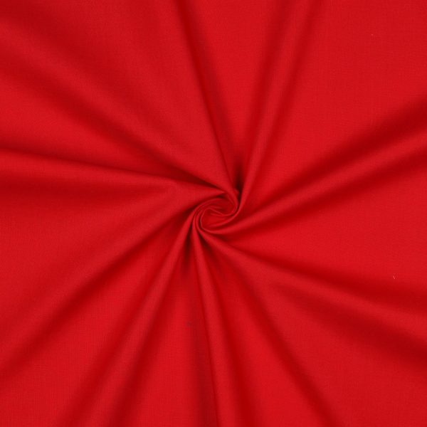 Katoen uni rood