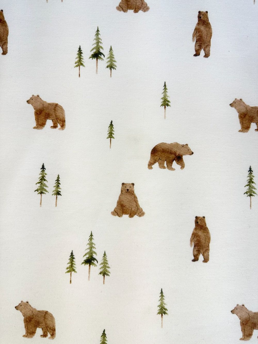 Wild bears winter frenchterry