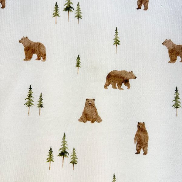 Wild bears winter frenchterry