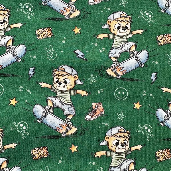 Skate bear frenchterry