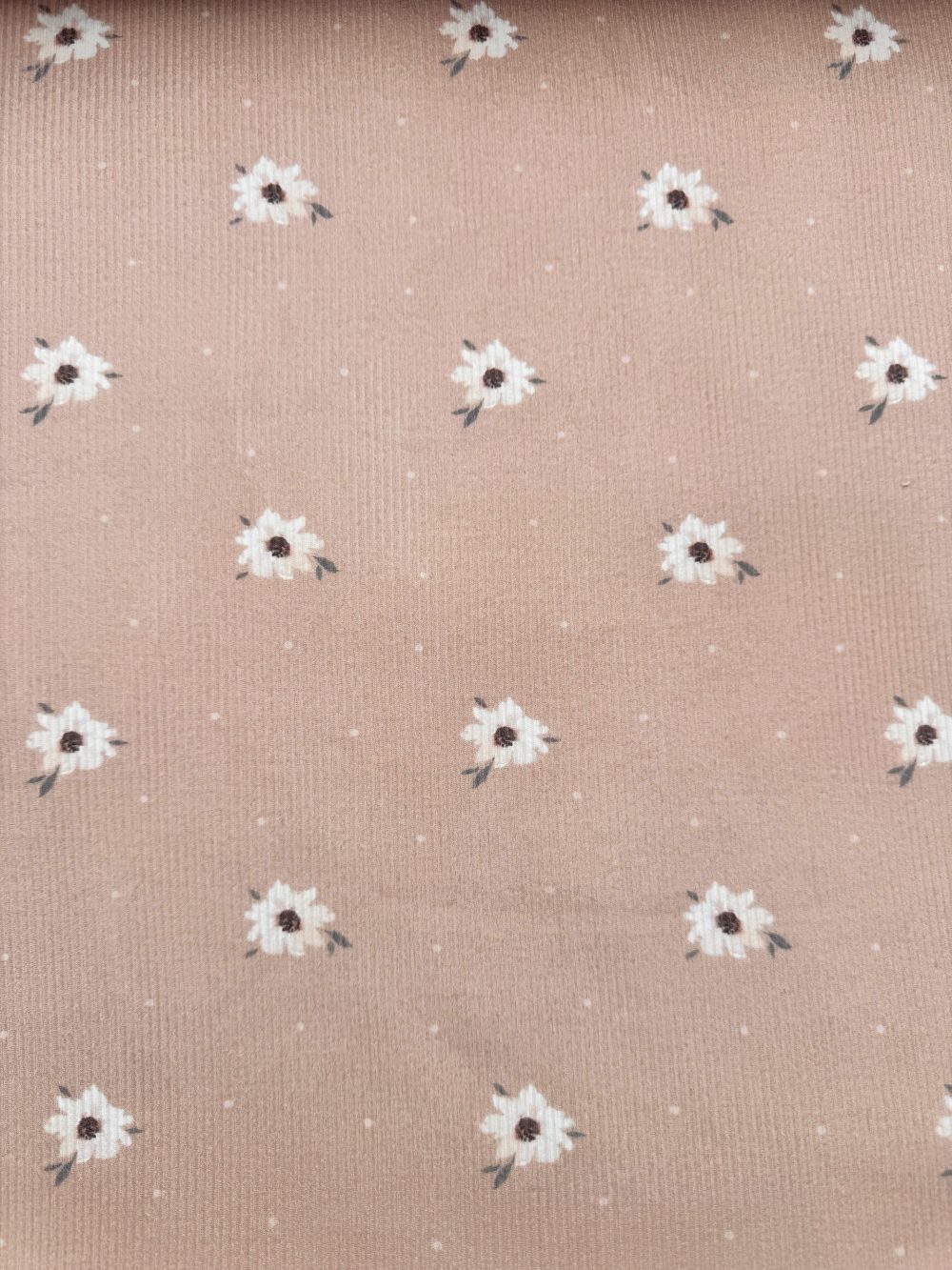 Soft petals ribjersey