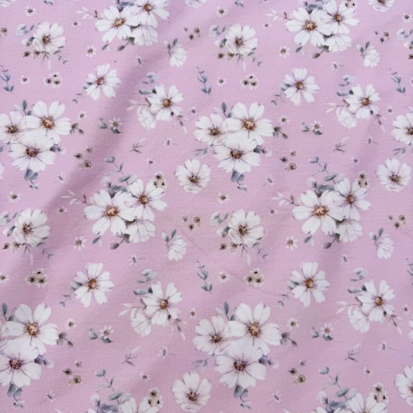 Blush blossom jersey