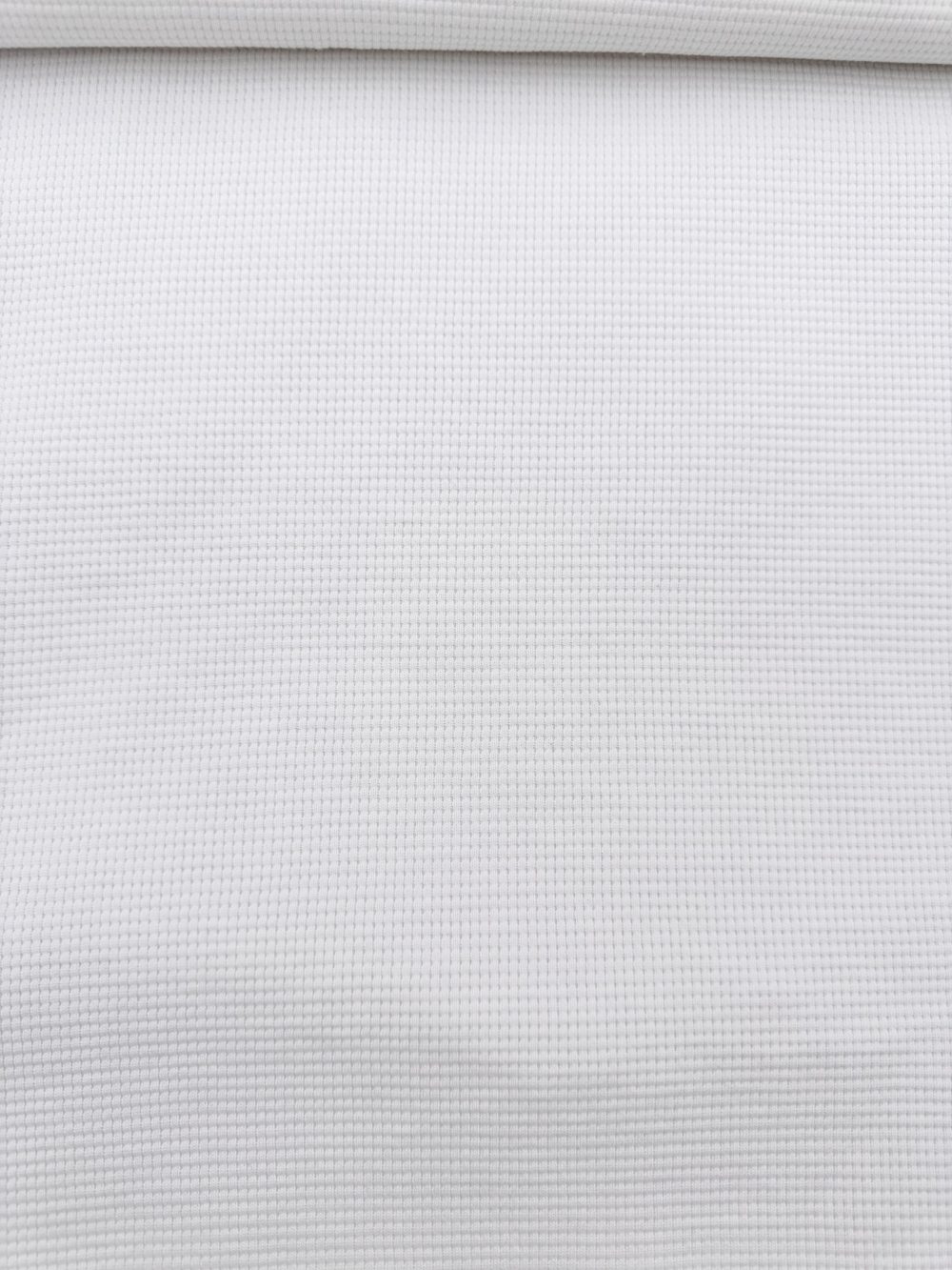 Witte wafel jersey