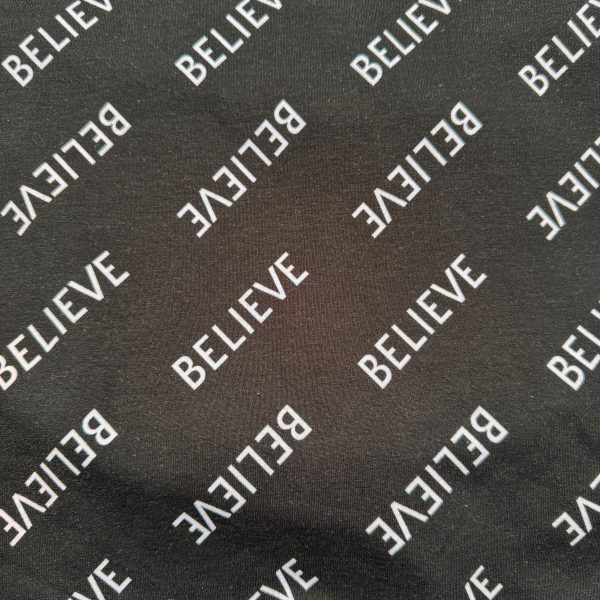 Believe  – French Terry