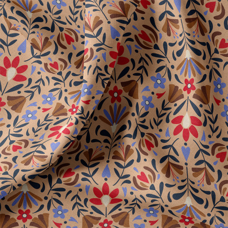 Botanic Bloom katoen - Afbeelding 2