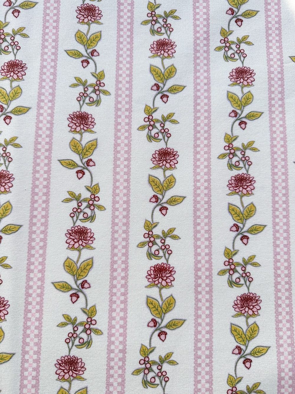 Rosy meadow frenchterry