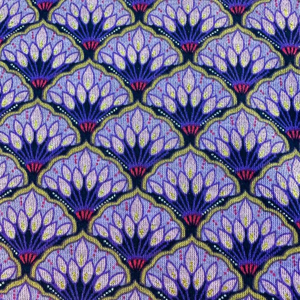 Punta di roma purple glitter