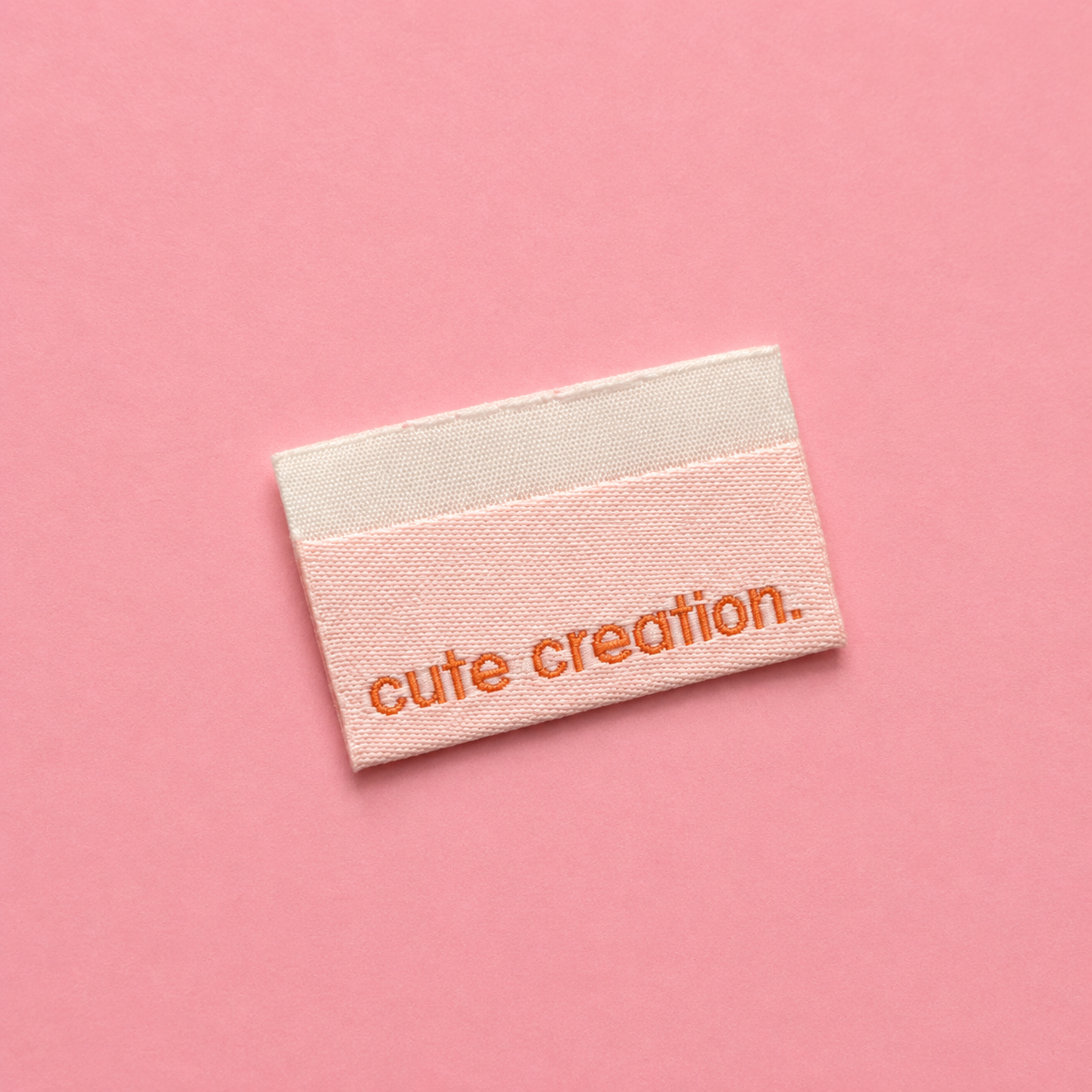 Zijnaadlabel Cute Creation roze