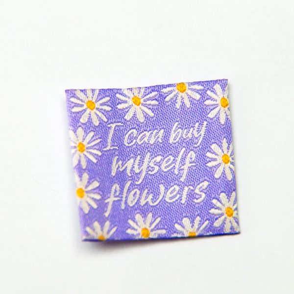 I can buy myself flowers