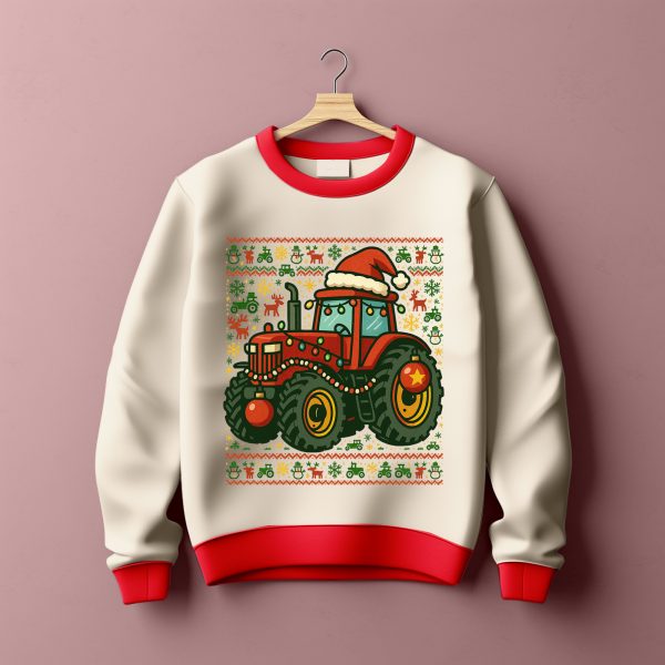 Foute kerst traktor applicatie