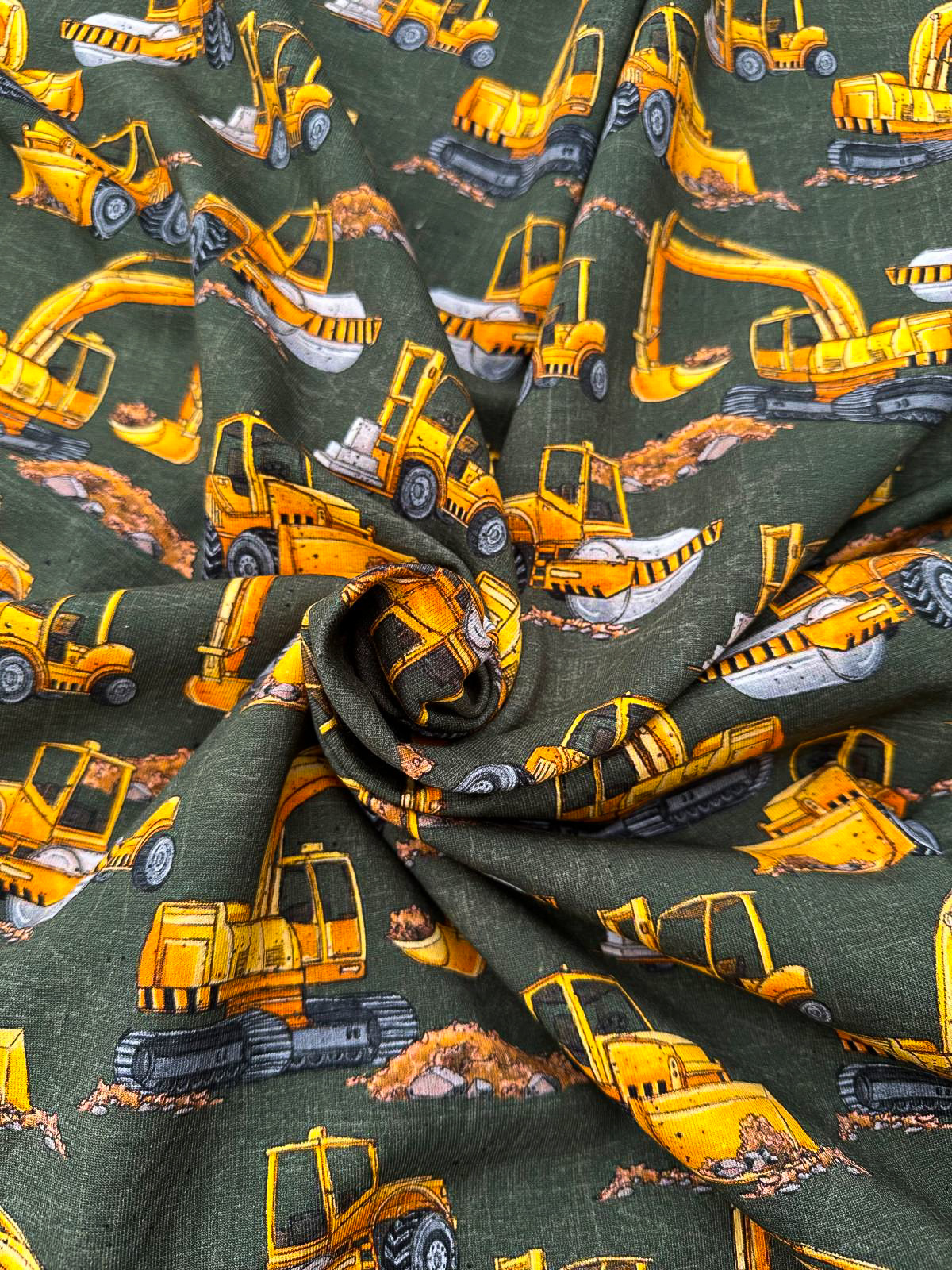 Frenchterry shovels en kranen - Afbeelding 2