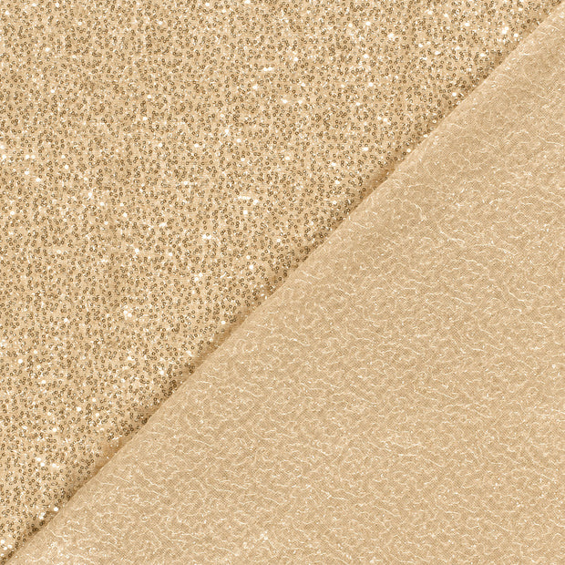 Mesh pailleten goud - Afbeelding 2