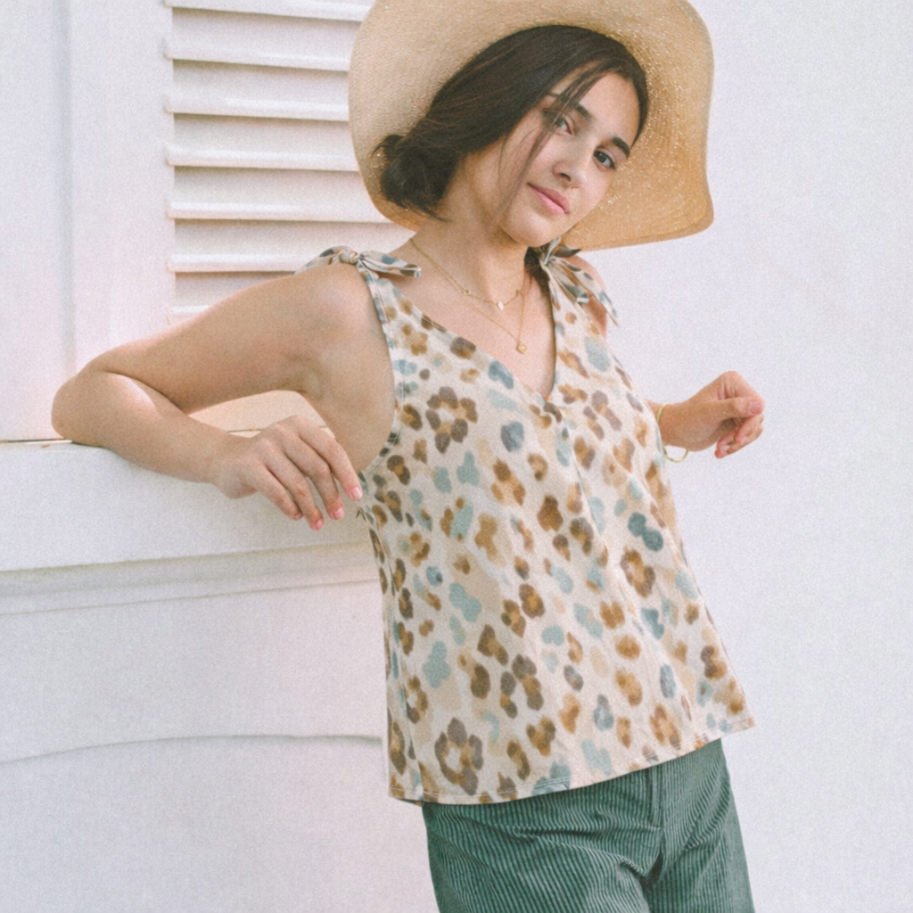 Viscose luxe leopard - Afbeelding 3