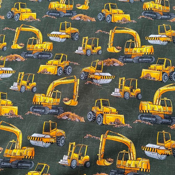 Frenchterry shovels en kranen