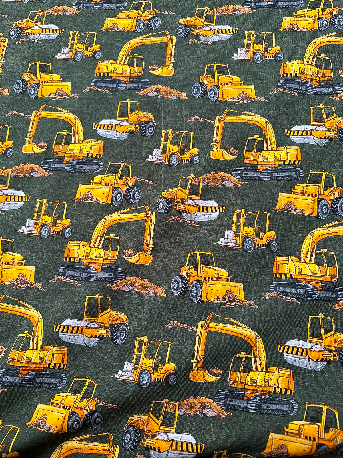 Frenchterry shovels en kranen