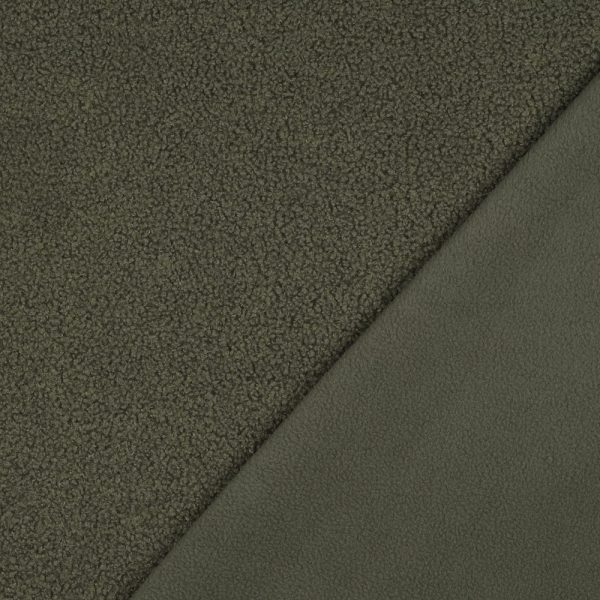 Teddy fleece army green