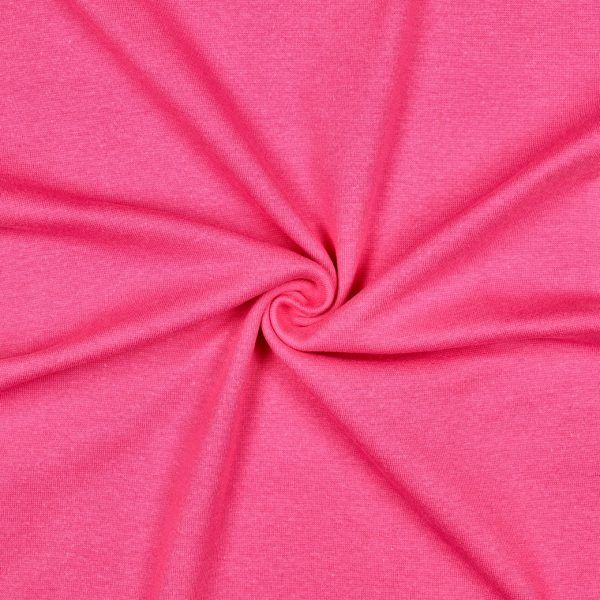 Frenchterry fuchsia roze