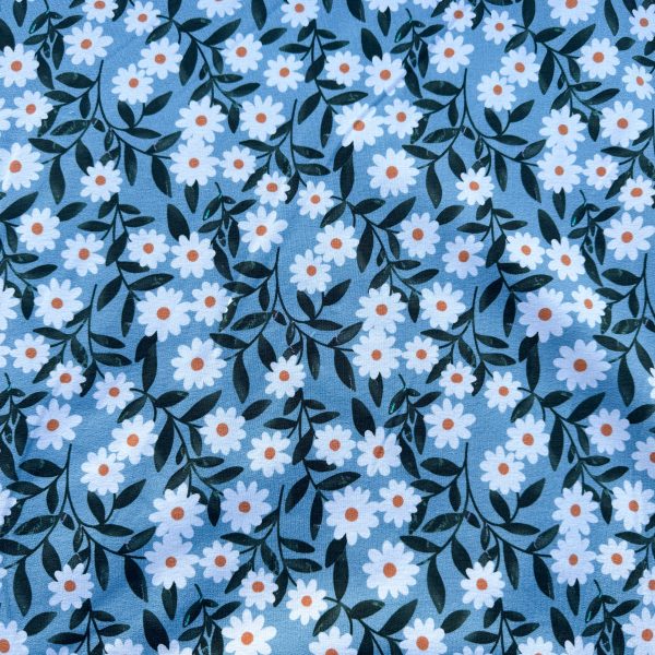 Madeliefjes frenchterry