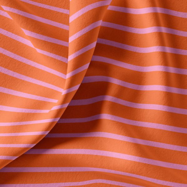 Streepjes breton / tangerine candy