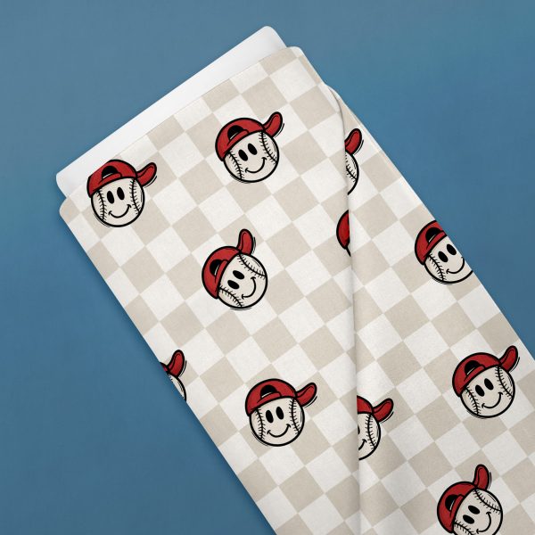 Baseball beige winterfrenchterry