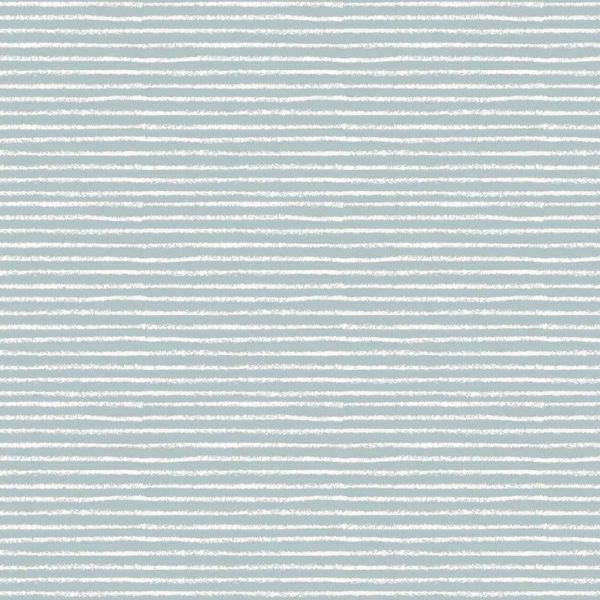 Streepjes jersey jeansblauw