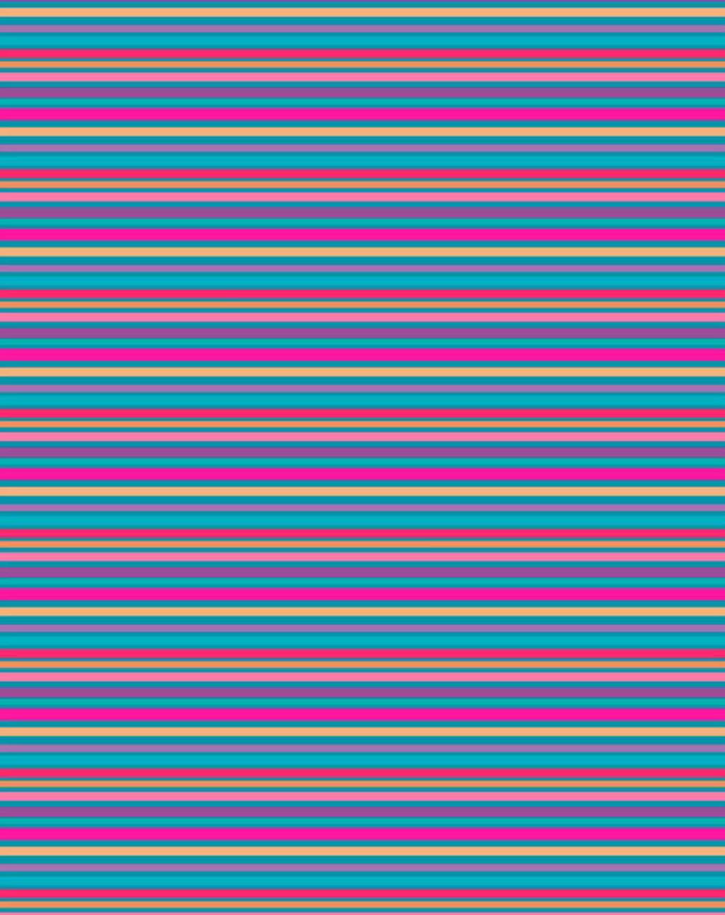 Gekleurde streepjes Frenchterry