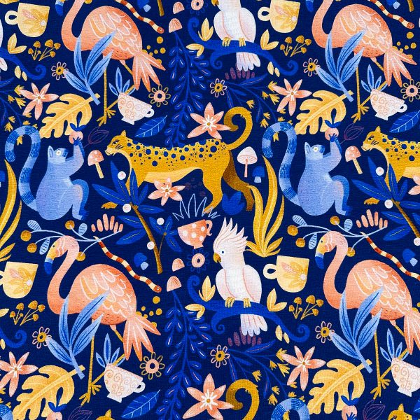 Botanical jungle jersey