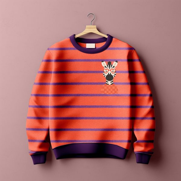 Zebra hartjes applicatie