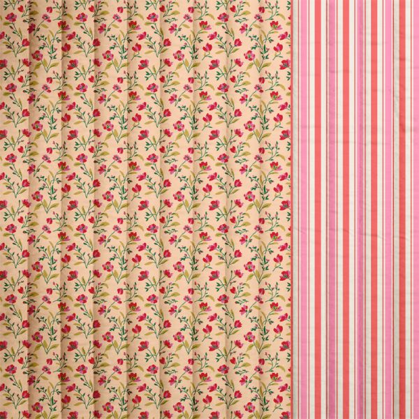 Soft blossom garden stepped