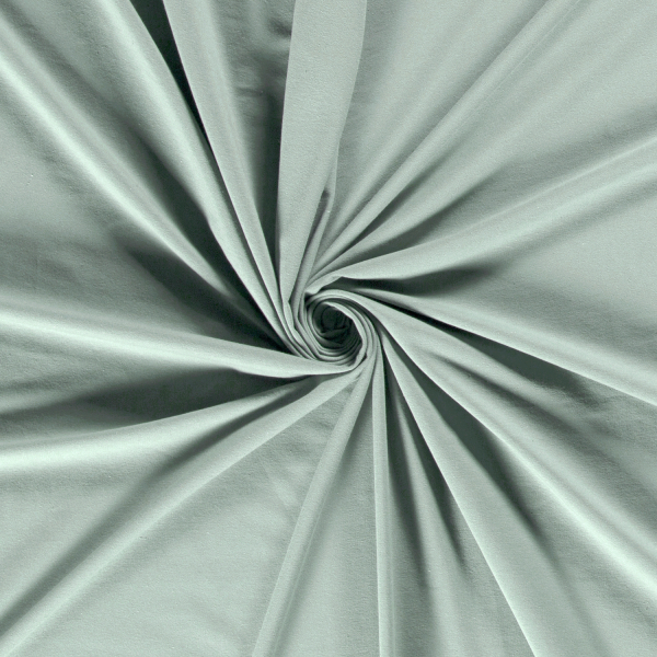 Katoenen jersey ijsblauw