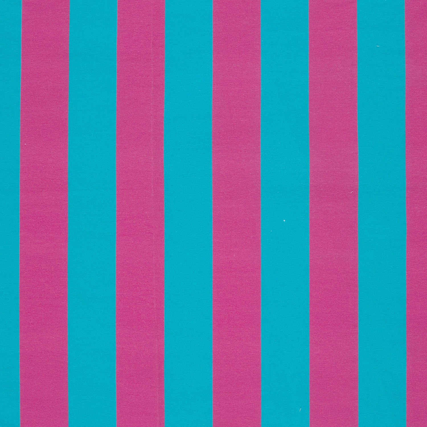 Frenchterry strepen blauw roze