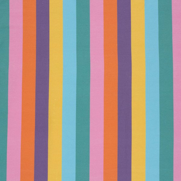 Frenchterry Rainbowstripes dark