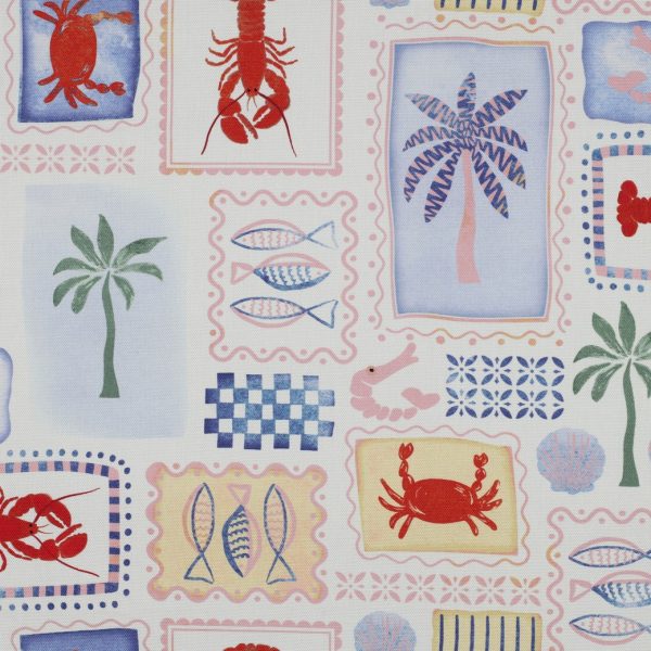 Canvas zomer patchwork