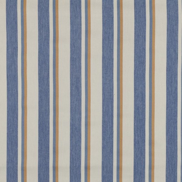 Denim garengeverfd strepen camel