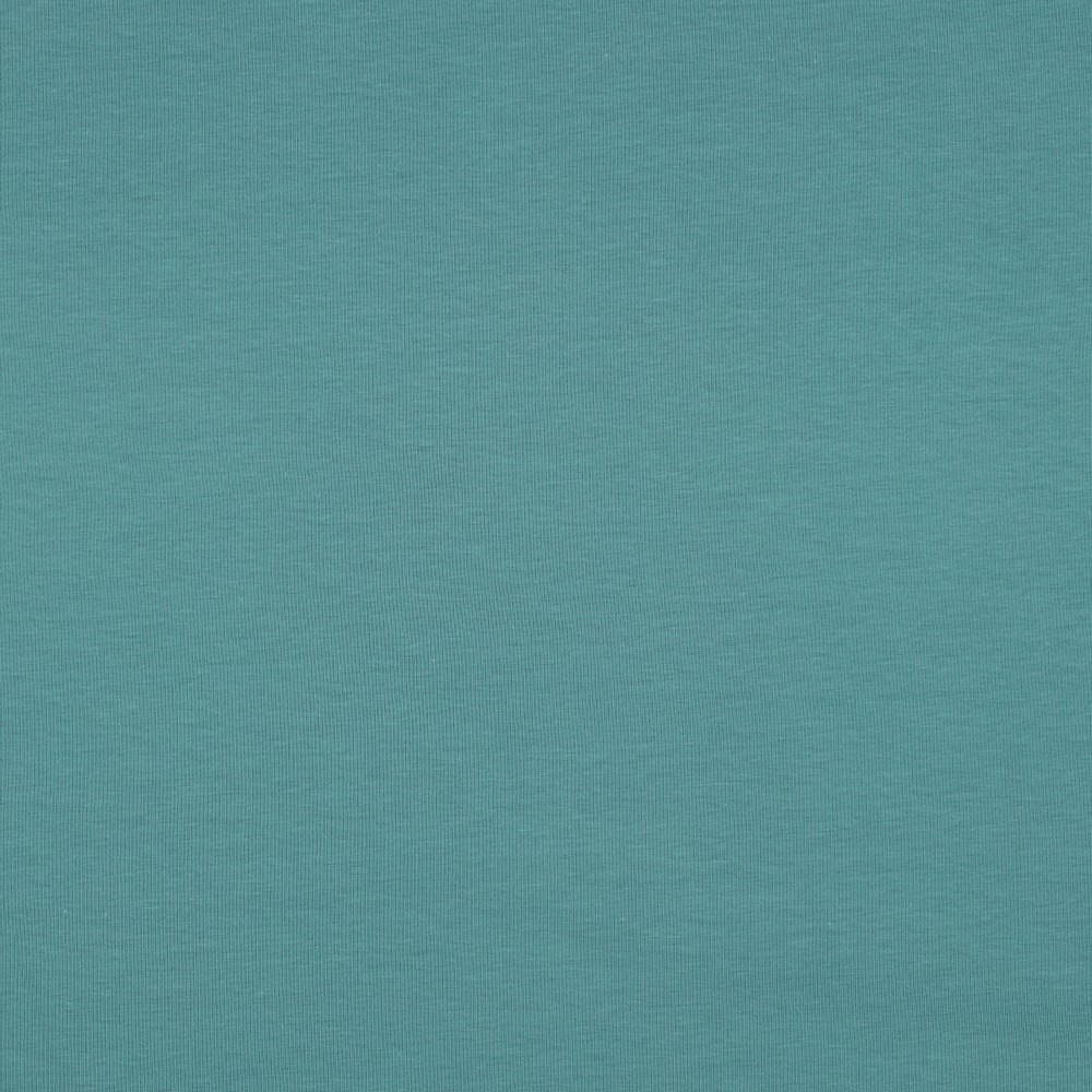 Katoenen jersey old green - Afbeelding 2