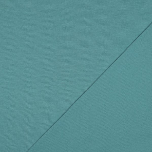 Katoenen jersey old green