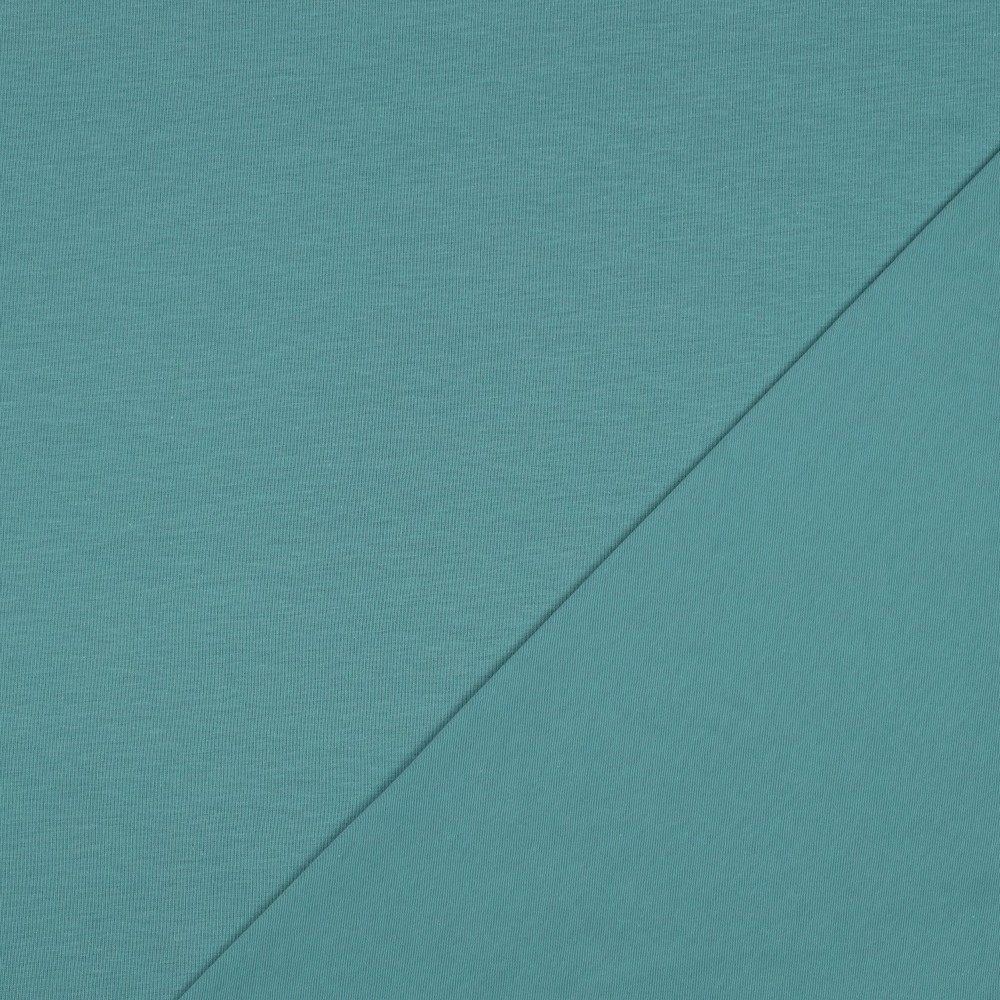 Katoenen jersey old green