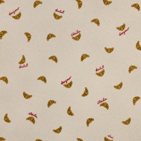 Croissantjes ribjersey