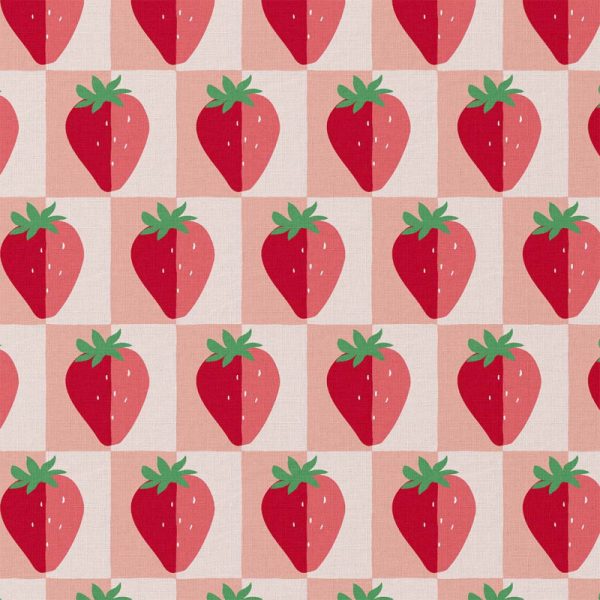 Aardbeien katoen