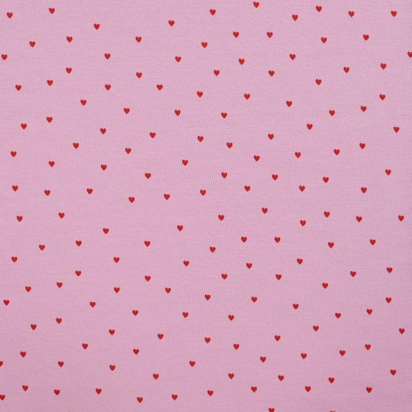 Little hearts roze jersey