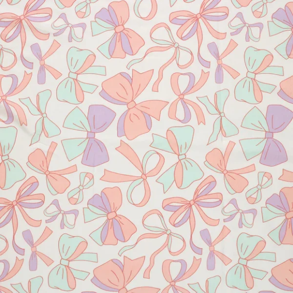 Katoenen jersey Sweet Bow Parade