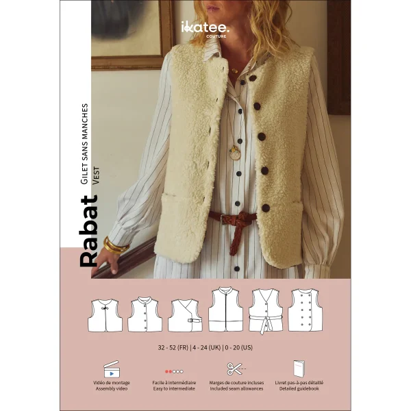 Ikatee Rabat Vest vrouwen