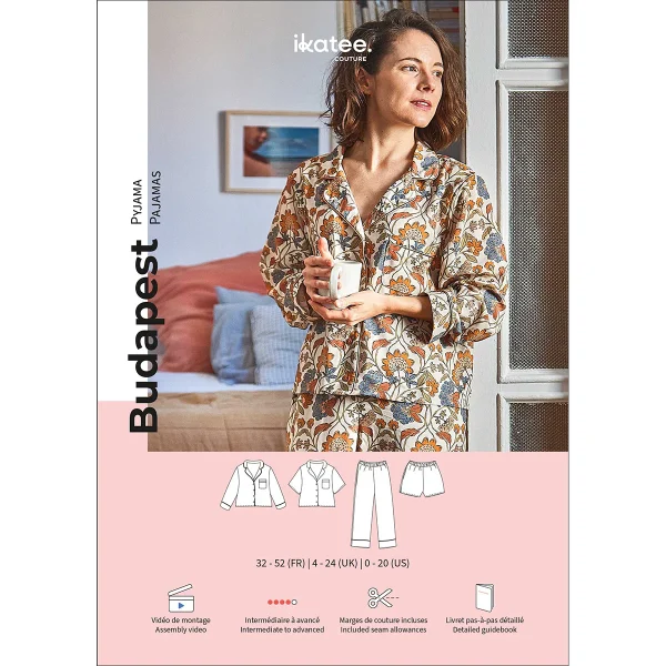Ikatee Budapest volwassen pyama