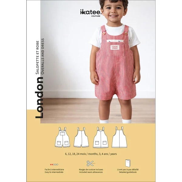 Ikatee London tuinbroek/salopette