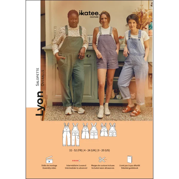 Ikatee Lyon overall volwassene