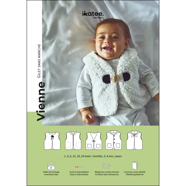 Ikatee Vienne baby/peuter vestje