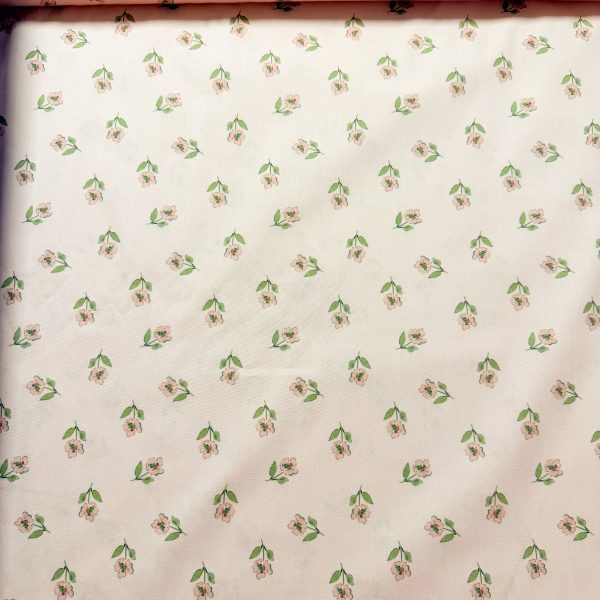 Katoen cottage core flowers