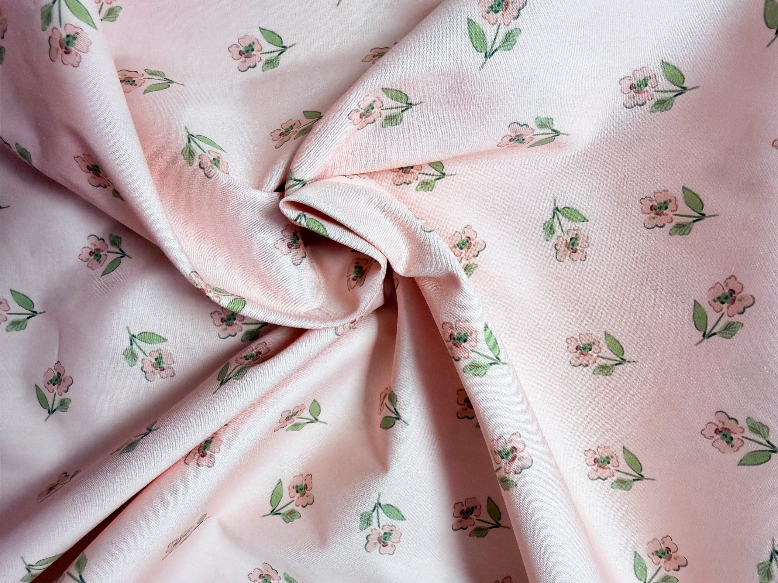 Katoen cottage core flowers Afbeelding 2